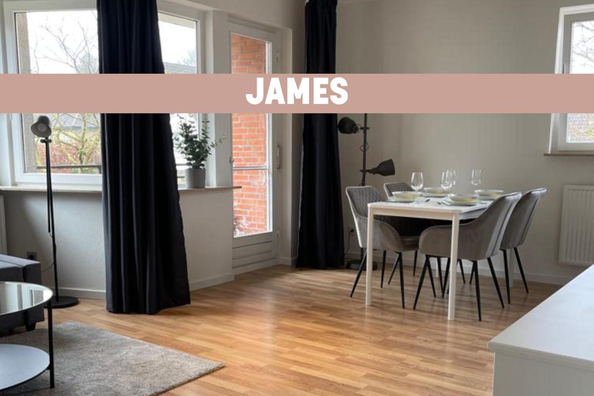James -Ferienwohnung Mit Balkon In Strand Und Wald Naehe 플렌스부르크 외부 사진